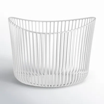 Blomus Modo Steel Storage Basket In White