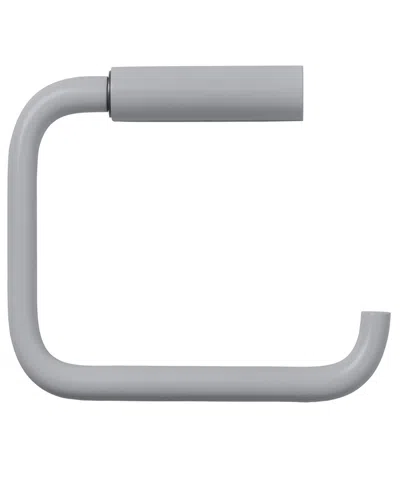 Blomus Modo Titanium Coated Wall Mounted Toilet Paper Holder In Gray