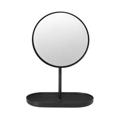 Blomus Modo Vanity Mirror - 5x Magnification In Black