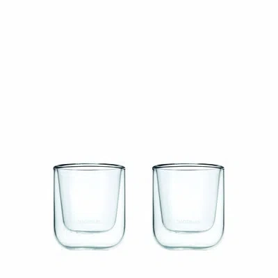Blomus Nero Insulated Glasses 3oz - Hot Or Coldcoffe Mug Set In Clear