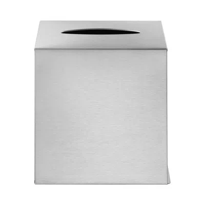 Blomus Nexio Boutique Tissue Box Cover In Matte Stainless Steel