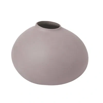 Blomus Nona Porcelain Table Vase In Bark