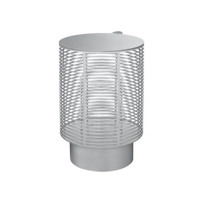 Blomus Olea Lantern Candle Holder - Indoor / Outdoor In Silver Metallic