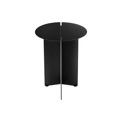 Blomus Oru Steel End Table In Black