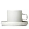 Blomus Pilar Coffee Cups With Saucers, Set Of 2 In Cream