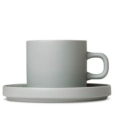 BLOMUS PILAR COFFEE CUPS WITH SAUCERS, SET OF 2,63911
