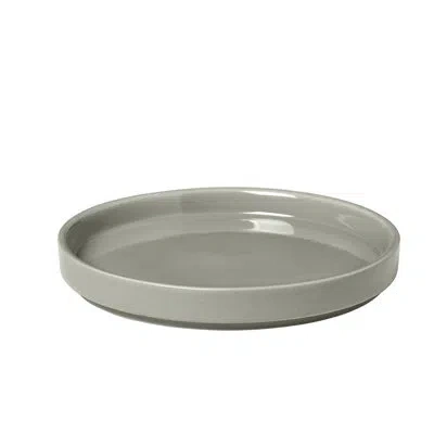 Blomus Pilar Stoneware 5.51" Bread And Butter Plate In Mirage,gray