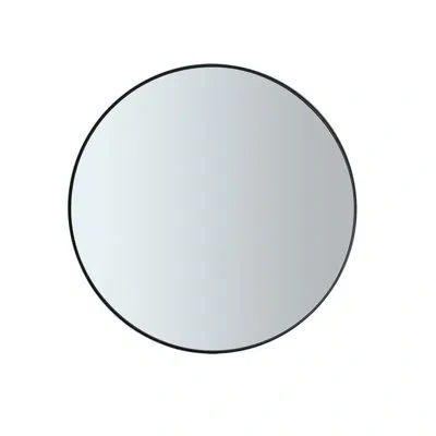 Blomus Rim Round Modern & Contemporary Accent Mirror In White