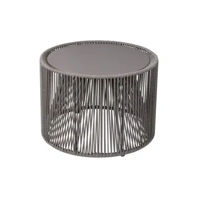 Blomus Rope Round 19.3'' Outdoor Table In Coal