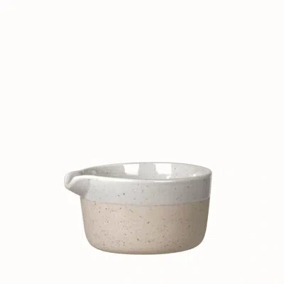 Blomus Sablo Ceramic 5 Oz. Creamer In Gray,blue