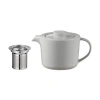Blomus Sablo Ceramic Teapot With Filter In Bone