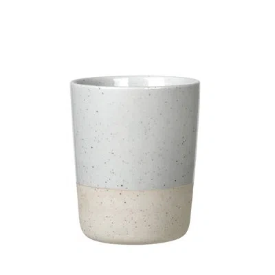Blomus Sablo Ceramic Thermo Insulated Mug In Beige,gray