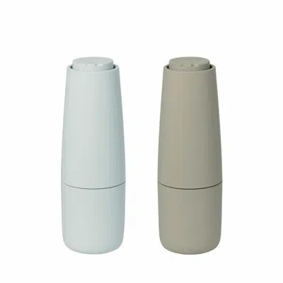 Blomus Salpi Salt And Pepper Grinder Set In Nomad,moonbeam