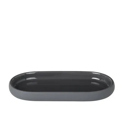 Blomus Sono Bathroom Accessory Tray In Magnet Charcoal