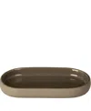 Blomus Sono Oval Tray In Tan