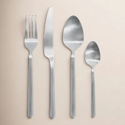 Blomus Stella 16 Piece 18/10 Stainless Steel Flatware Set, Service For 4