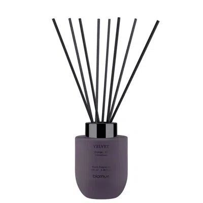 Blomus Tuoksu Reed Diffuser Fragrance Set - Ocean (citrus/water Lily/cedar) In Purple