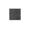 Blomus Tuufa Ultra Thick Bathmat - Rectangular - Moonbeam (beige) In Magnet (charcoal)
