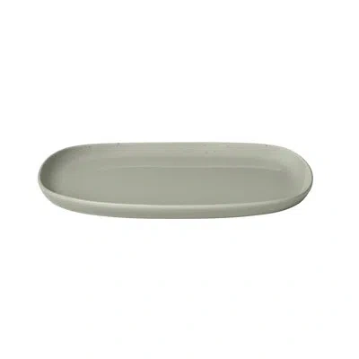 Blomus Vahlo Stoneware Dinner Plate - Moonbeam In Gray