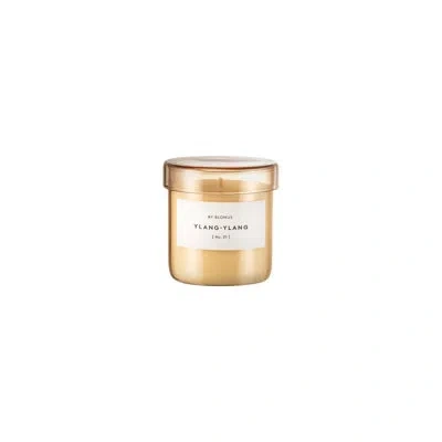 Blomus Valoa Scented Candle In Glass Container In Misty Rose