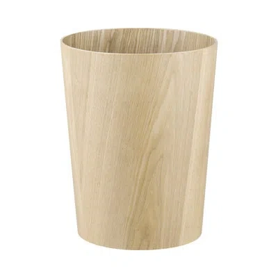 Blomus Wilo Hardwood Wastepaper Basket In Natural Wood