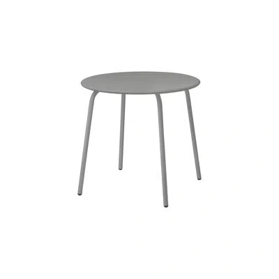 Blomus Yua Round 31.5'' Outdoor Bistro Table In Granite Gray