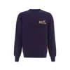 Blonde Gone Rogue Blue Disco Demolition Embroidery Organic Mens Sweatshirt In Navy In Blue