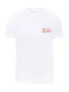 Blonde Gone Rogue Roller Coaster Graphic Print Mens T-shirt, Organic Cotton, In White