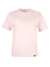 Blonde Gone Rogue Women's Pink / Purple Heavy Cotton Blank Tee, Organic Cotton, In Pink