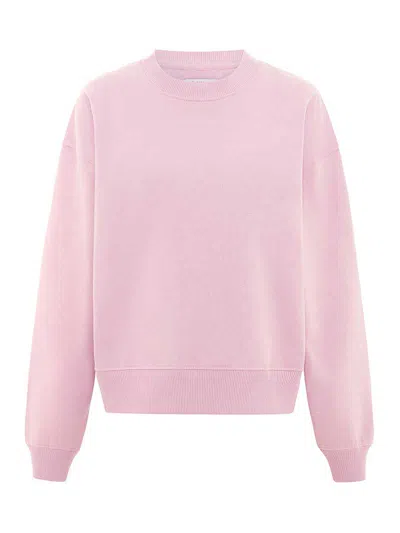 Blonde Gone Rogue Women's Pink / Purple Soft & Cosy Organic Cotton Sweatshirt In Ash Pink In Pink/purple