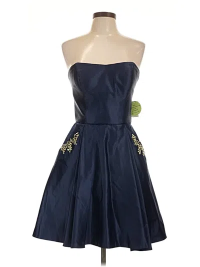 Pre-owned Blondie Nites Cocktail Dress In Blue