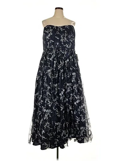 Pre-owned Blondie Nites Cocktail Dress In Blue