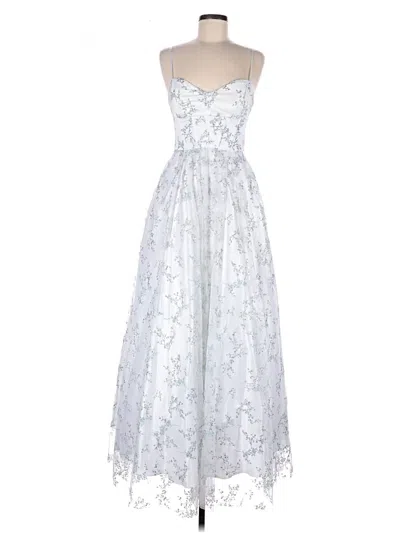 Pre-owned Blondie Nites Cocktail Dress In Silver