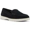 Blondo Alex Waterproof Moc Toe Loafer In Black Suede