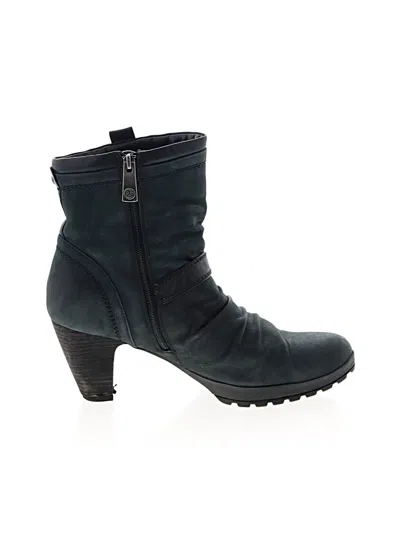 Pre-owned Blondo Ankle Boots In Blue