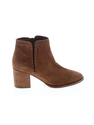 Pre-owned Blondo Ankle Boots In Brown