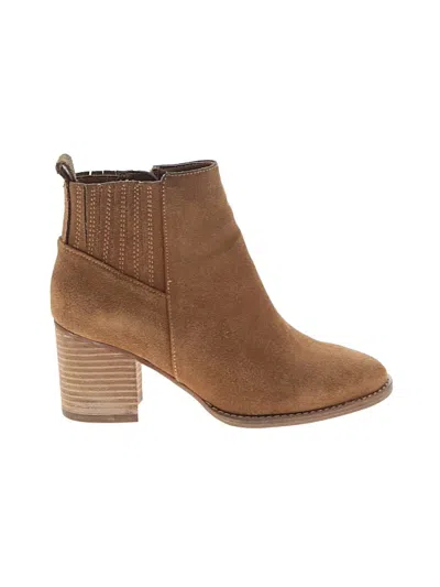 Pre-owned Blondo Ankle Boots In Brown