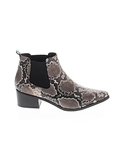 Pre-owned Blondo Ankle Boots In Brown