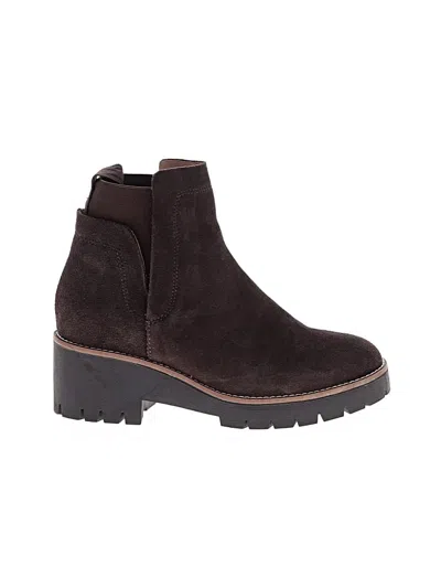 Pre-owned Blondo Ankle Boots In Brown