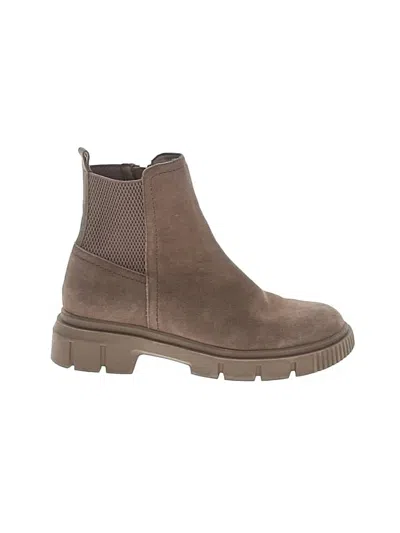 Pre-owned Blondo Ankle Boots In Brown