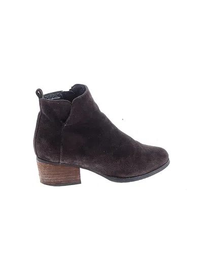Pre-owned Blondo Ankle Boots In Brown