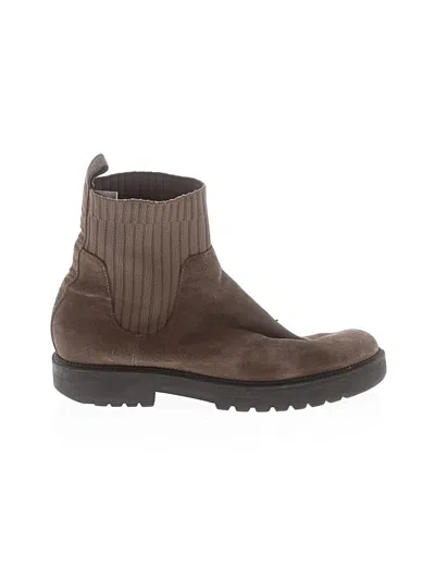 Pre-owned Blondo Ankle Boots In Brown