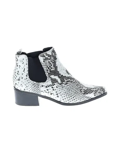 Pre-owned Blondo Ankle Boots In Gray