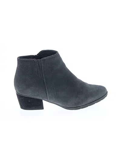 Pre-owned Blondo Ankle Boots In Gray