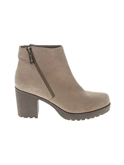 Pre-owned Blondo Ankle Boots In Gray