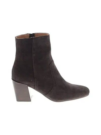 Pre-owned Blondo Ankle Boots In Gray