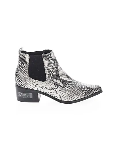 Pre-owned Blondo Ankle Boots In Gray