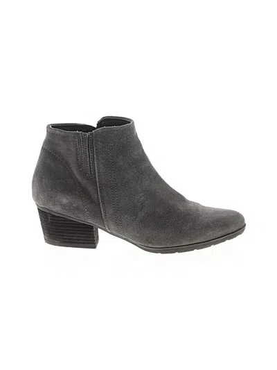 Pre-owned Blondo Ankle Boots In Gray