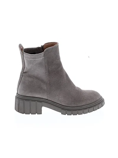 Pre-owned Blondo Ankle Boots In Gray