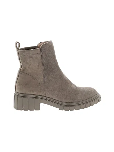 Pre-owned Blondo Ankle Boots In Gray